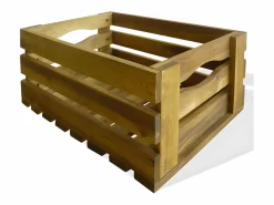 Caja de manzanas de jardín para plantar de madera de acacia^Clicnbuy Best