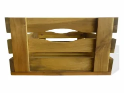 Caja de manzanas de jardín para plantar de madera de acacia^Clicnbuy Best