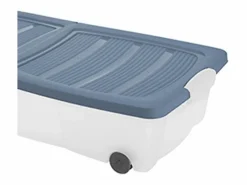 Caja multiusos con ruedas 80 x 40 cm Azul Best
