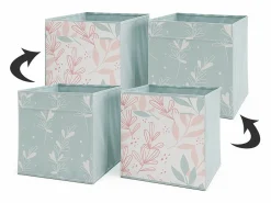 Caja plegable turquesa 30x30x30^Vicco Sale