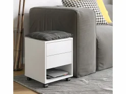 Vicco Cajonera De Escritorio|Cajonera con ruedas 37x37x47 jons