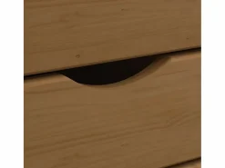 Cajonera con ruedas MOSS madera maciza pino marrón miel^vidaxl Online