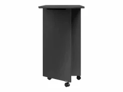 vidaxl Cajonera De Escritorio|Cajonera con ruedas y escritorio MOSS madera maciza pino