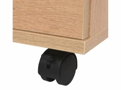 vidaxl Cajonera De Escritorio|Cajonera de madera 33x45x60 cm color roble