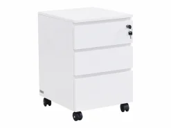 Vente-unique Cajonera De Escritorio|Cajonera de oficina con 3 cajones en color - OLBERDA