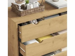Cajonera OTTA madera maciza de pino 76,5x39,5x90 cm^vidaxl Clearance