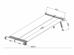 Vicco Calefacción solar 61x107x30 Negro