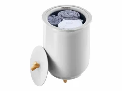 Calentador de Toallas 20 L SucceBuy, Cubo Secatoallas para Baño, con Regulación de Temperatura, Temporizador 20/40/60/90 min e Indicador LED Gris Hot