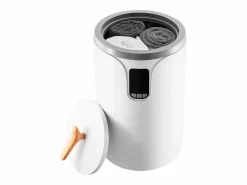 Calentador de Toallas SucceBuy 20 L, Cubo Secatoallas para Baño Spa, con Pantalla LED, Regulación de Temperatura, Bloqueo de Seguridad^ Sale