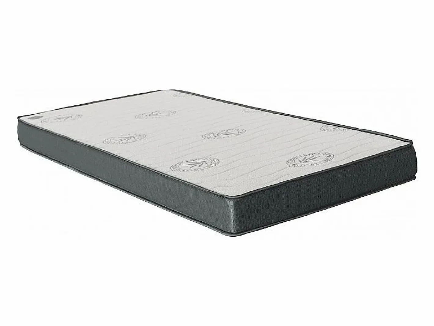 Cama + cajones aglomerado con somier y colchón 90x190cm Blanco Hot