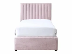 Vente-unique Cama Adulto|Cama 90 x 190 cm con 2 cajones de tela + colchón - SARAH