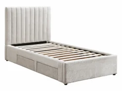 Cama 90 x 190 cm con 2 cajones en tela - SARAH^Vente-unique Hot