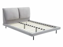 Cama 160 x 200 cm de terciopelo en color - IBEDIA^Vente-unique Discount