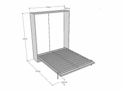 Cama abatible 160 vertical Kentaro Fresno^ITAMOBY Best