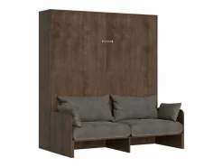 ITAMOBY Cama Abatible|Cama abatible 160 vertical Kentaro Sofà Nogal - ALESSIA 20
