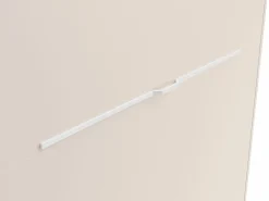 Vente-unique Cama abatible 140 x 200 cm apertura vertical manual con leds - RAPILI Beige Online