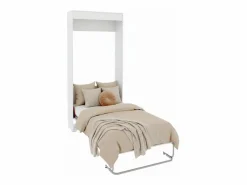 Cama Abatible|Cama abatible vertical aglomerado melaminizado 90x190cm