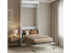 Cama Abatible|Cama abatible vertical aglomerado melaminizado 90x190cm