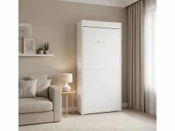 Cama Abatible|Cama abatible vertical aglomerado melaminizado 90x190cm