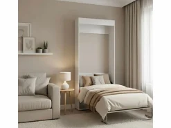 Cama Abatible|Cama abatible vertical aglomerado melaminizado 90x190cm