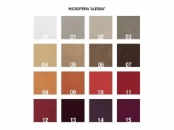 Les Tendances Cama abatible vertical blanca con sofá de tela Bounto 140x190 cm - 32 colores de tela-Sofá 41 Blanco Hot