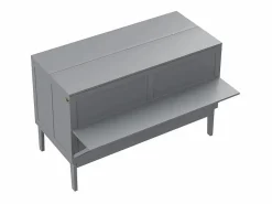 DripeX Cama Abatible|Cama abatible 140x200 cm - Con estructura de láminas - Madera - Carga máx. 200 kg -