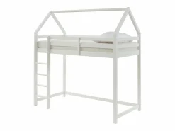 Cama alta cabaña 90 x 190 cm de madera de pino - TARZIA^Vente-unique Outlet
