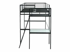 Vente-unique Cama alta escritorio integrado en CASUAL II Gris antracita Discount