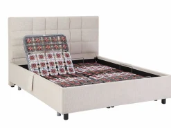 Cama articulada eléctrica somier colchón de muelles 5 zonas 2 x 70 x 190 cm MANAM^Ysmée Discount