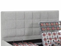 Cama articulada eléctrica somier colchón látex 3 zonas 2 x 70 x 190 cm tela JOFAR^Ysmée Best