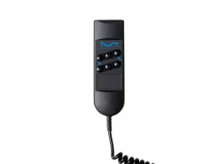 Ysmée Cama Articulada|Cama articulada eléctrica somier colchón látex 3 zonas 2 x 90 x 200 cm tela beige JOFAR