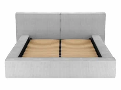 Cama baúl 200 x 200 cm terciopelo acanalado + colchón - TIMANO de Pascal Morabito^Vente-unique