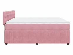Clicnbuy Somier - 180X200Cm|Cama box spring con colchón terciopelo 180x200 cm
