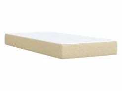 Clicnbuy Somier - 90X190Cm|Cama box spring con colchón tela color 90x190 cm