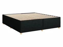 Cama box spring con colchón tela 200x200 cm^Clicnbuy Best