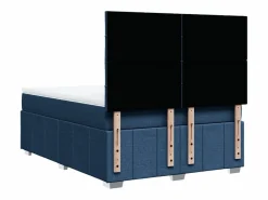 Cama box spring con colchón tela 160x200 cm^Clicnbuy Hot
