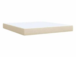 Clicnbuy Base De Cama De Láminas|Cama box spring con colchón tela color 180x200 cm