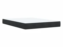 Clicnbuy Base De Cama De Láminas|Somier - 140X190Cm|Cama box spring con colchón terciopelo 140x190 cm