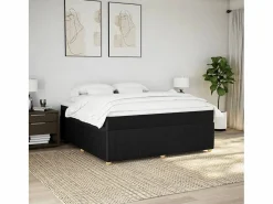 Clicnbuy Base De Cama De Láminas|Somier - 180X200Cm|Cama box spring con colchón tela 180x200 cm