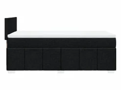 Clicnbuy Somier - 90X190Cm|Cama box spring con colchón tela 90x190 cm