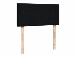 Clicnbuy Somier - 90X190Cm|Cama box spring con colchón tela 90x190 cm