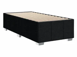 Clicnbuy Somier - 90X190Cm|Cama box spring con colchón tela 90x190 cm