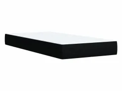 Clicnbuy Somier - 90X190Cm|Cama box spring con colchón tela 90x190 cm