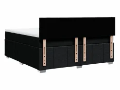 Clicnbuy Somier - 180X200Cm|Cama box spring con colchón tela 180x200 cm