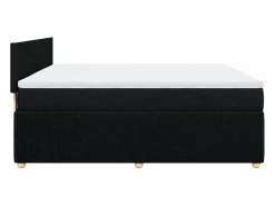 Clicnbuy Somier - 180X200Cm|Cama box spring con colchón tela 180x200 cm