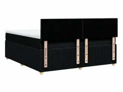 Clicnbuy Somier - 180X200Cm|Cama box spring con colchón tela 180x200 cm