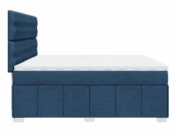 Clicnbuy Base De Cama De Láminas|Cama box spring con colchón tela 200x200 cm