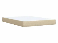 Clicnbuy Base De Cama De Láminas|Cama box spring con colchón tela color 160x200 cm