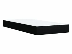 Clicnbuy Somier - 90X190Cm|Cama box spring con colchón tela 90x190 cm