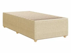 Cama box spring con colchón tela color 90x200 cm^Clicnbuy Clearance